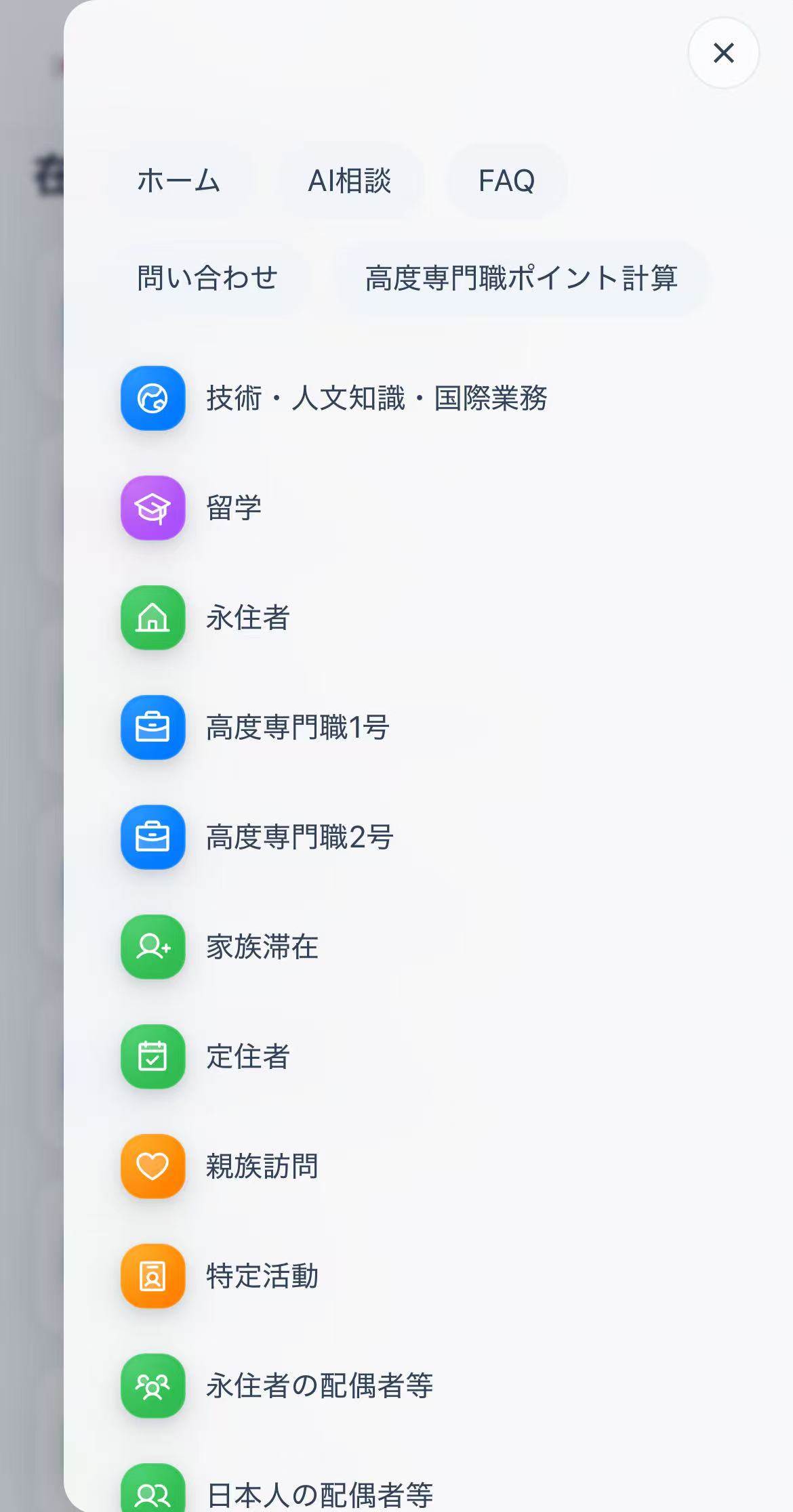 AIVisa 画面 3